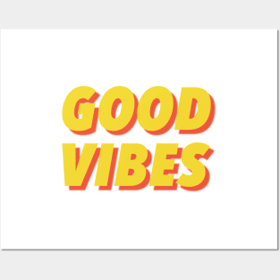 Good Vibes Posters and Art